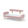 Flexa-Single-Bed-with-Rail-Pink