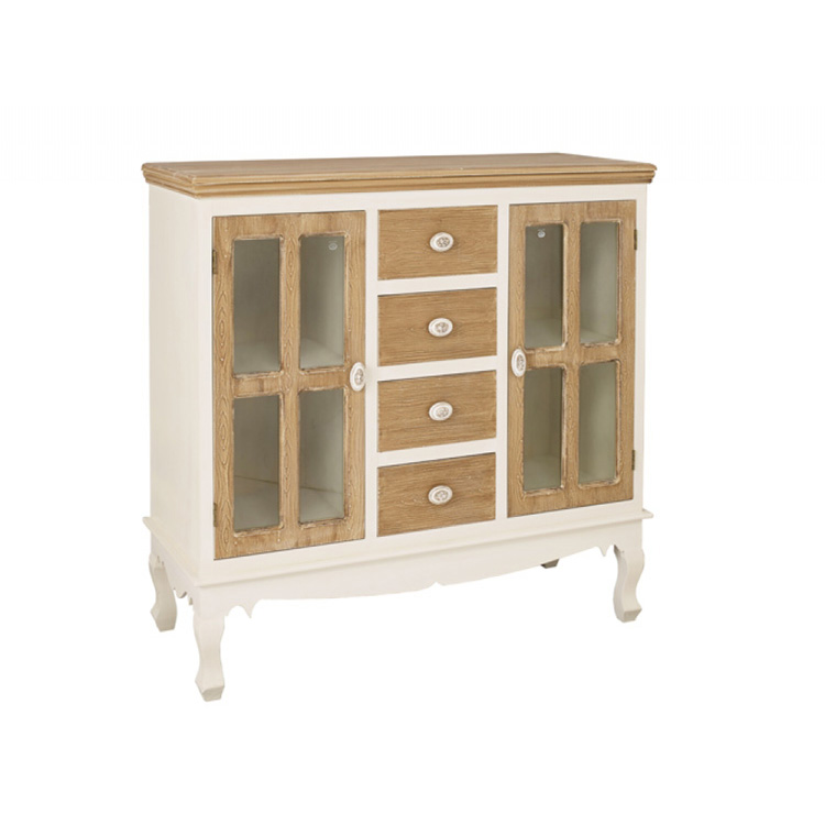 Juliette Sideboard Shabby Chic 2 Door 4 Drawer