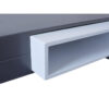 Matt graphite grey Low-TV-stand–table—Savoye-GRAPHITE-with-WHITE-accent-4