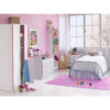 Modern-kiddi-bookcase-white-and-pink-assembled-1