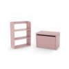 flexa-bundle-bench-bookcase-pink