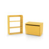 flexa-bundle-bench-bookcase-yellow