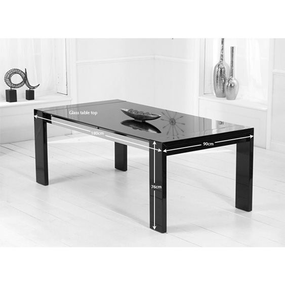 Sofia High Quality Gloss Dining Table at FADS.co.uk