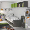 Space childrens bedroom furniture room setting