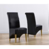 Bromley-brown-faux-leather-dining-chairs