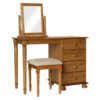 Copenhagen-pine-dressing-table-with-stool-and-mirror