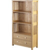 ashmore 2 drawer bookcase tall