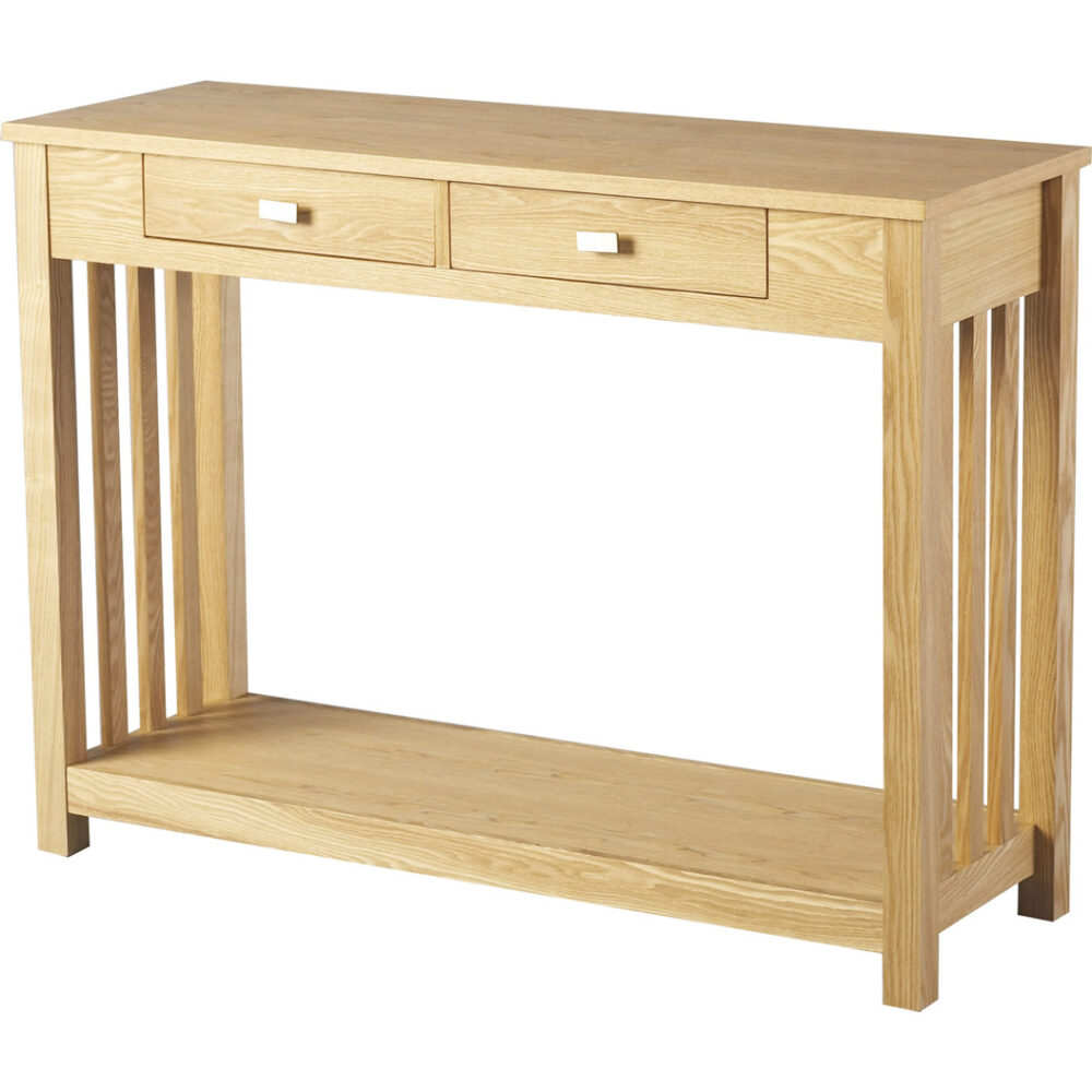 ashmore 2 drawer console table,