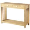 ashmore 2 drawer console table,