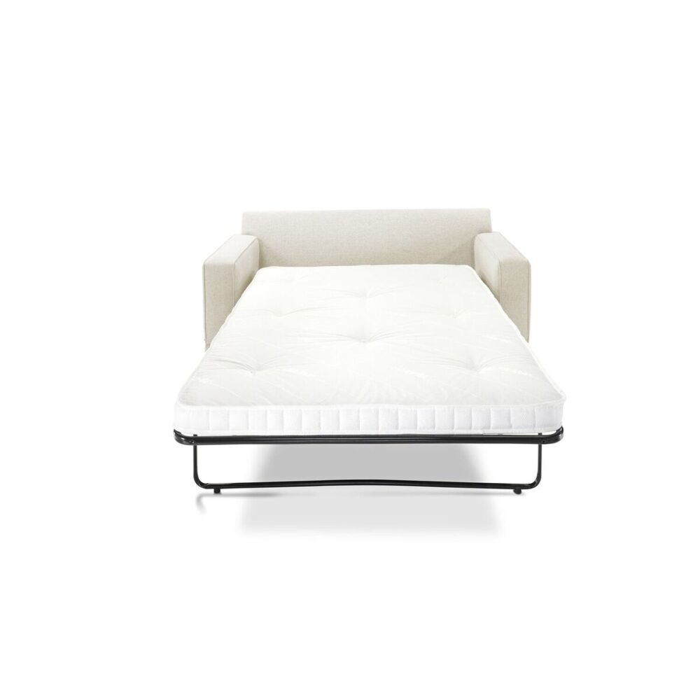 Modern Sofa Bed Cream Front