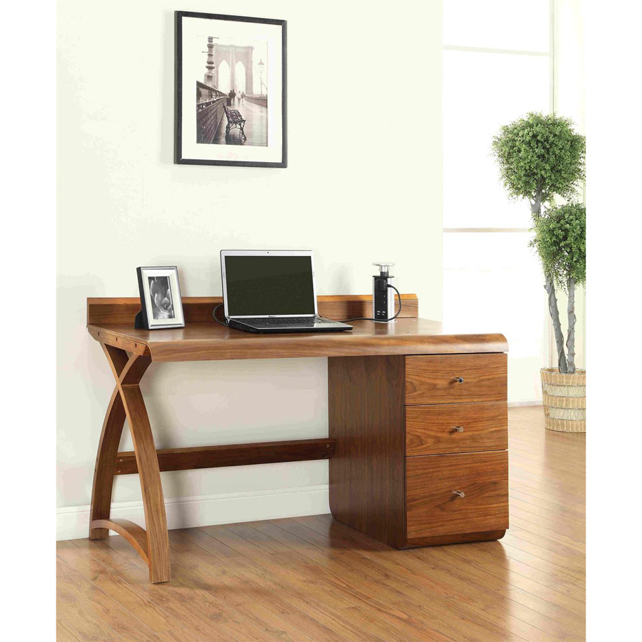 Santiago-Walnut-Pedestal-Desk-room-set
