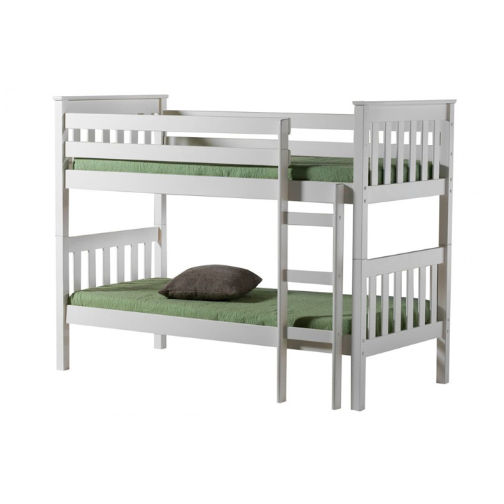Seattle Bunk Bed Single Pine Or Ivory FADS