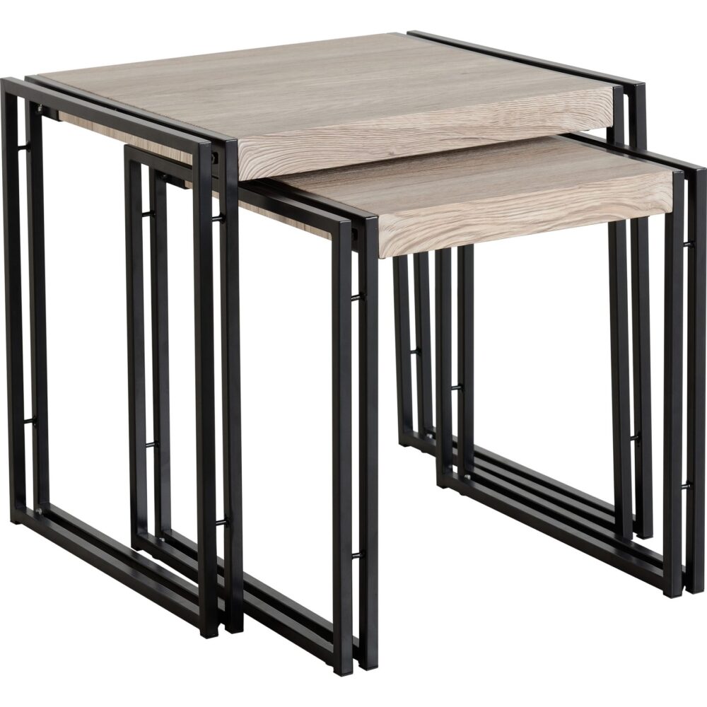 Warwick-nest-of-tables-oak-effect