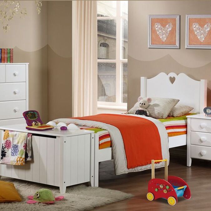 Holly Children's Bedside Table Kids Bedroom Furniture FADS