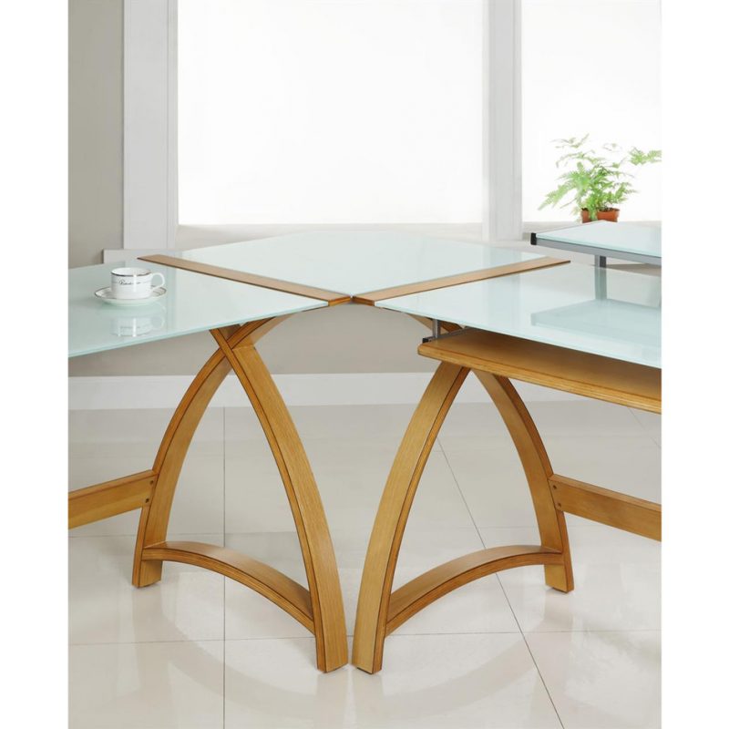 Curve Glass Corner Connector HOME OFFICE FADS