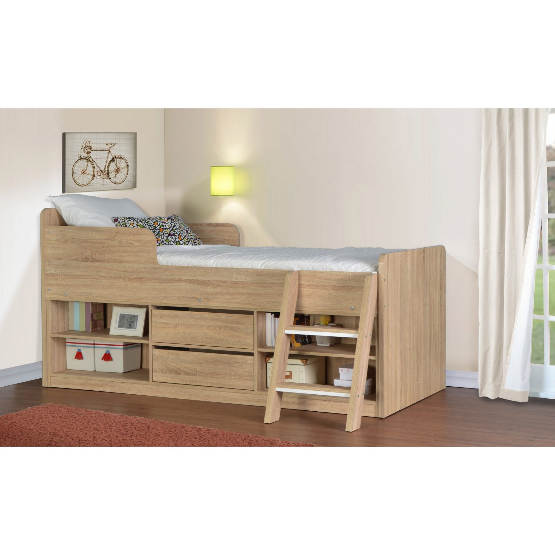 kids low sleeper bed