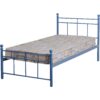 Callum Blue Single Bed Frame