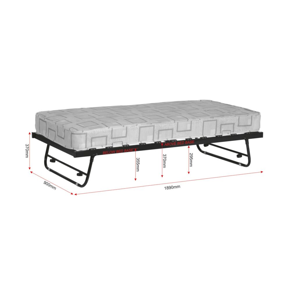 Torino guest bed dimensions