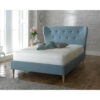 Camille Duck Egg Blue Fabric Bed Frame