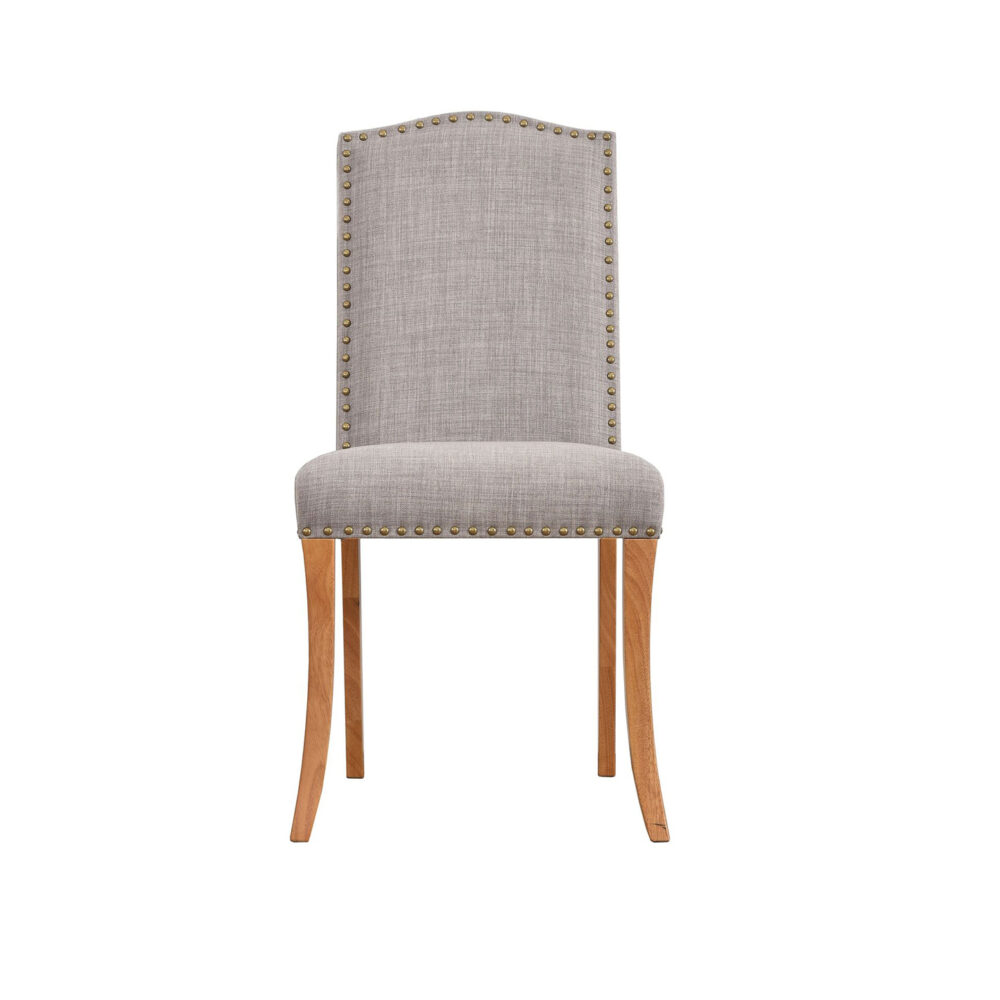 Evesham Fabric Dining Chairs Grey