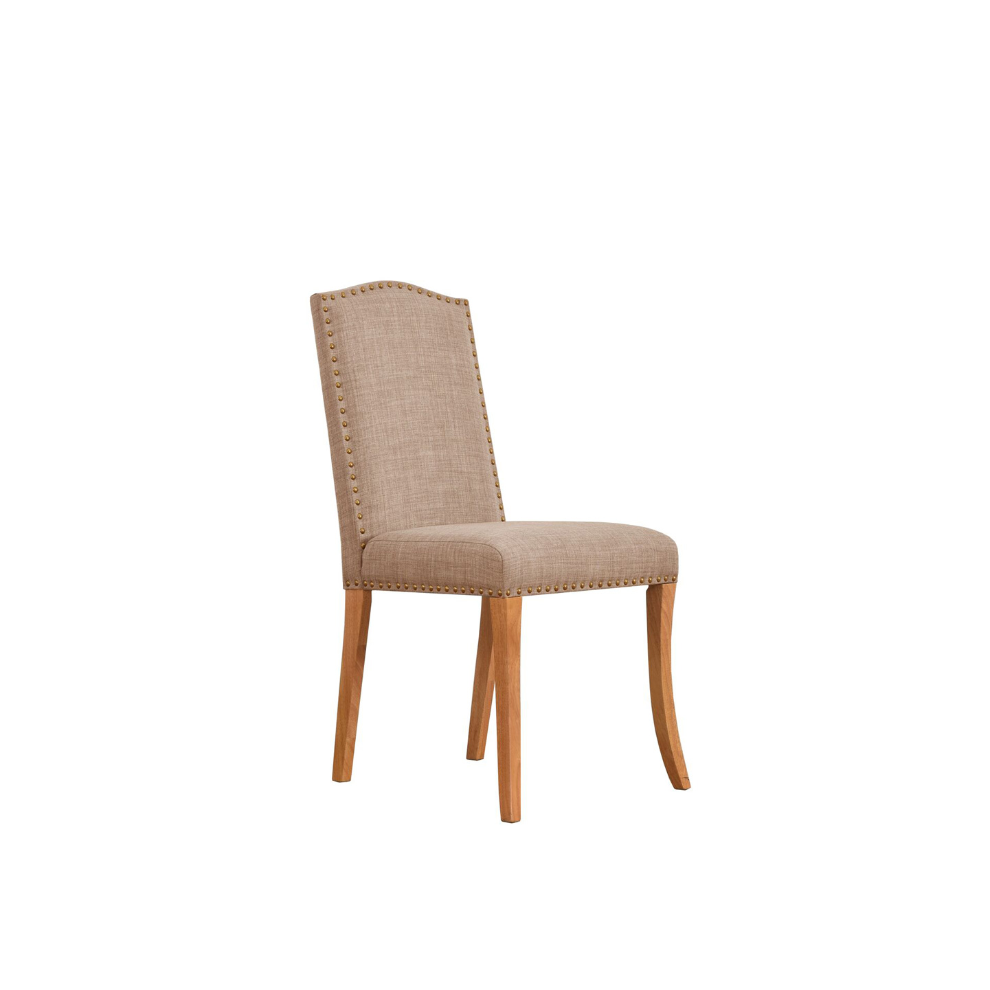 Evesham Fabric Dining Chairs Beige Or Light Grey FADS