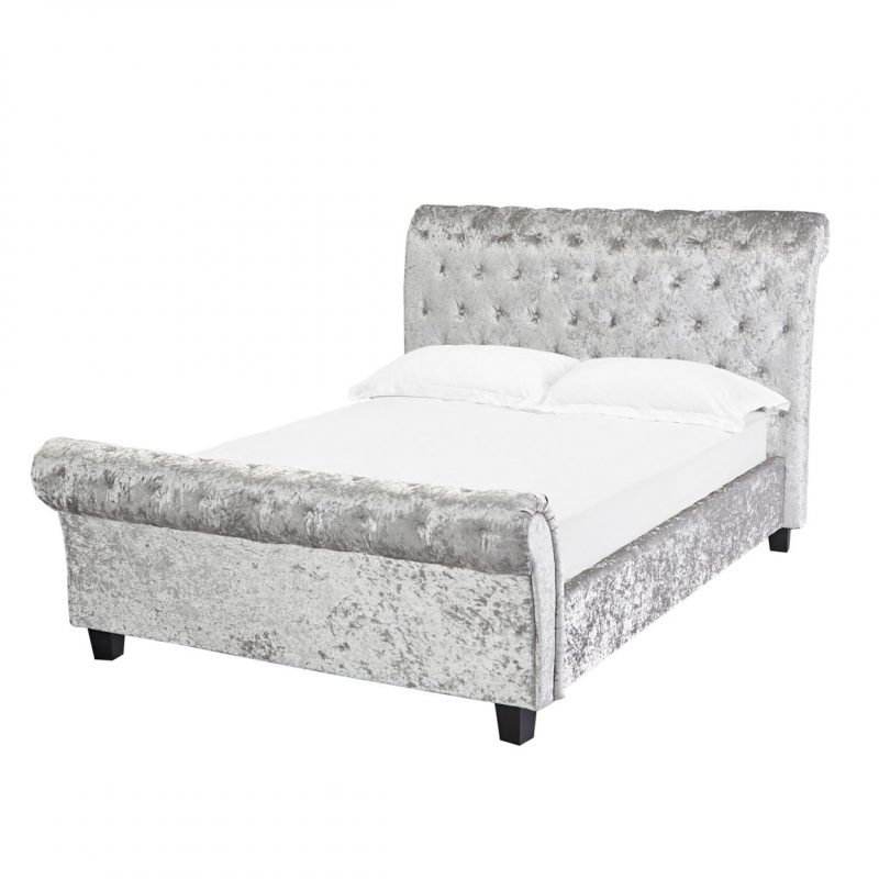 Isabella Crushed Velvet Bed Frame Double & King FADS