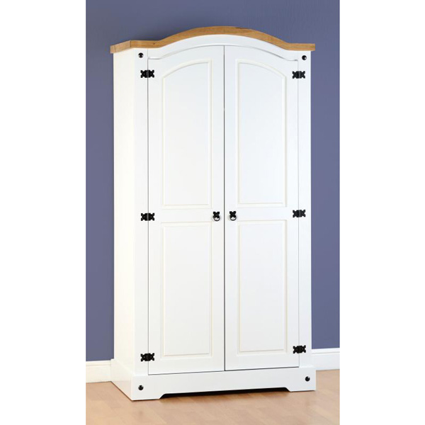 Corona White Trio Bedroom Set Bedroom Furniture FADS