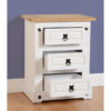 corona-white-bedside-chest-3-drawer-open