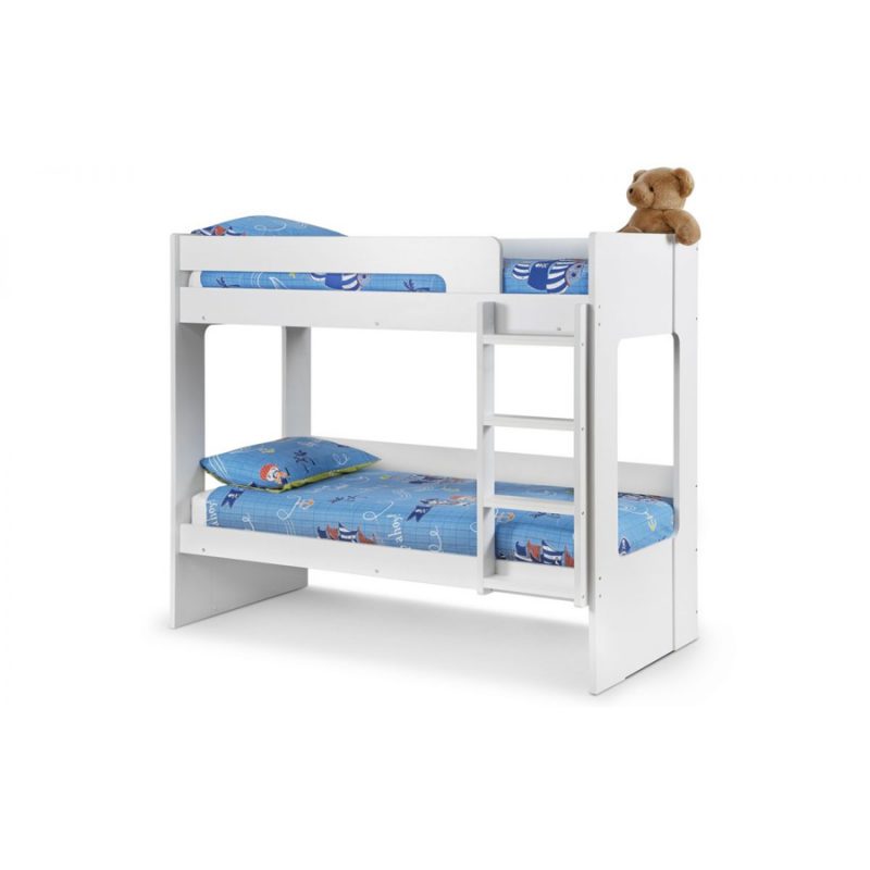 Ellie White Bunk Bed With Under Bed Drawer