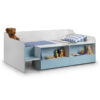 Salou Low Sleeper Kids Storage Bed Blue Blue