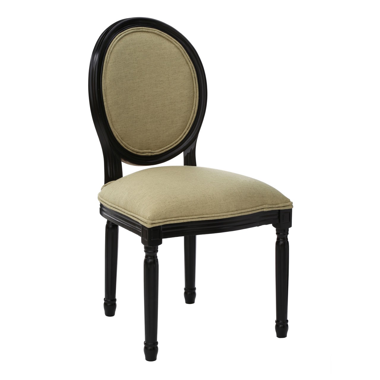 Francois Chair - Grey, Green, Natural and Cream (Colour: Green)
