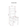 corona-white-dining-chair-dimensions