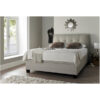 Accent Ottoman Fabric Storage Bed