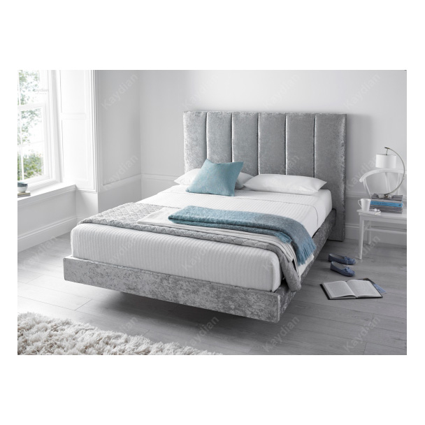 crushed velvet cot bed