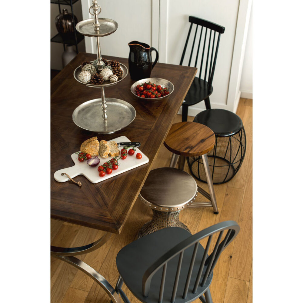 greenwich rustic dining table roomset