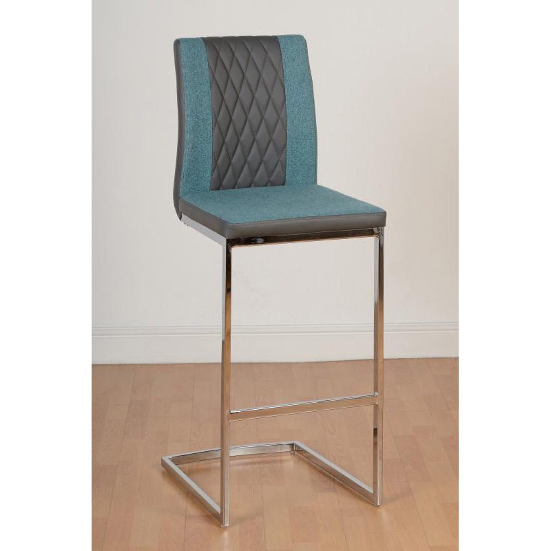 Sienna Teal Bar Chair