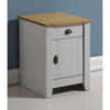 Ludlow Grey Painted Bedside Table