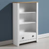 Ludlow White Painted Bookcase