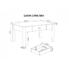 square_ludlow white painted coffee table dimensions