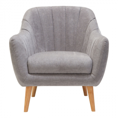 Gottenburg Light Grey Fabric Chair
