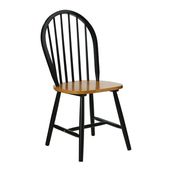Vermont Oakland Matte Black Dining Chair | FADS