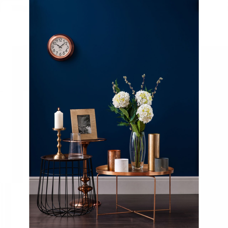 Tamplar Copper Side Table Living Furniture FADS