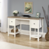 Shaker Style Desk Soft White