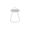 Matlock Grey Metal Lamp Table 1