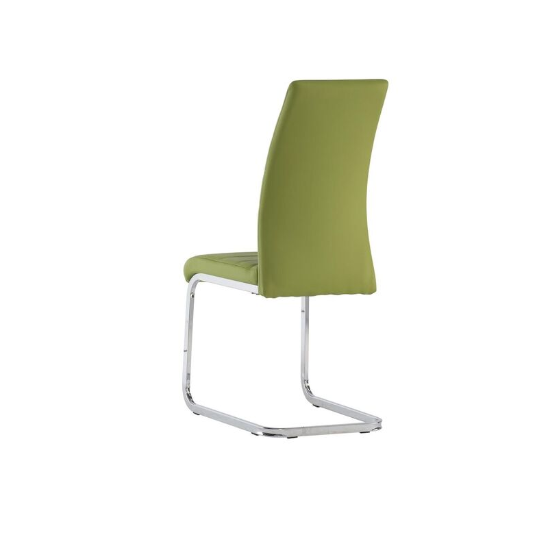Green high back dining chairs discount