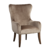 Mercer Natural Silken Fabric Chair