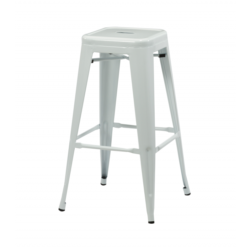 White metal counter on sale stools