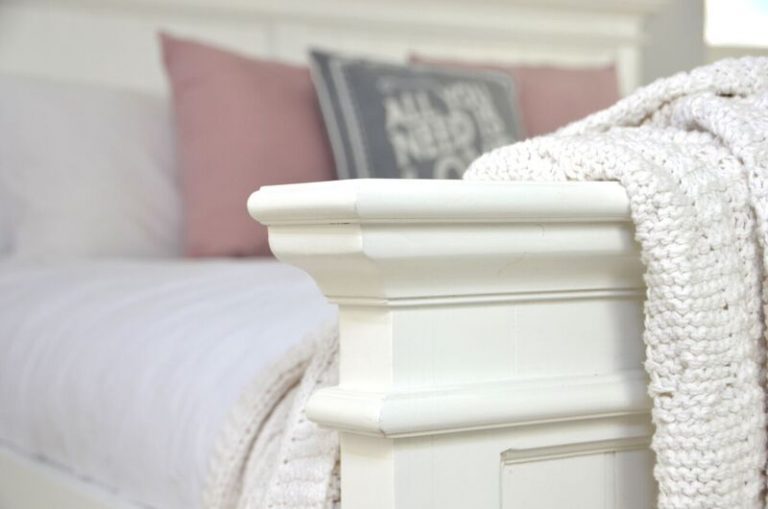 Halifax White Painted Bed Frame Bedroom Furniture FADS