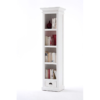 Halifax White Painted Bookcase With Drawer 2