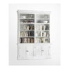 Halifax White Painted Double Display Unit 2